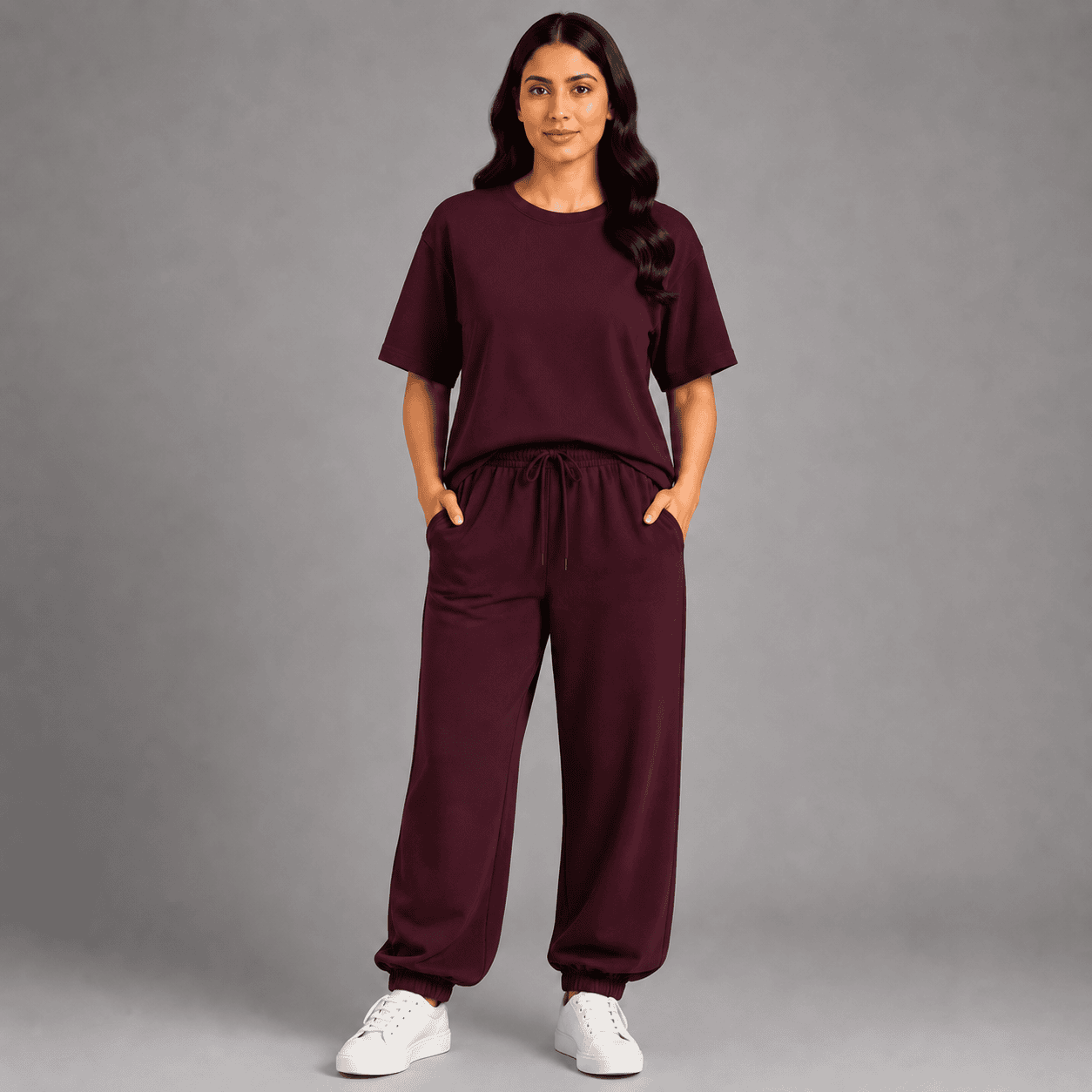 Ribbed Jogger (with pockets) Bottoms for Women - Image 3