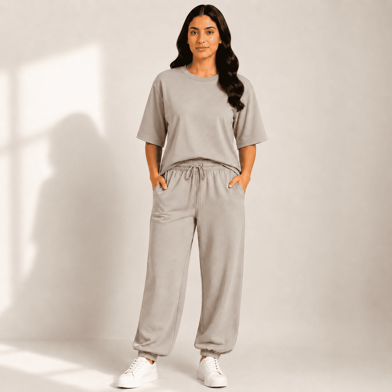Ribbed Jogger (with pockets) Bottoms for Women - Image 5