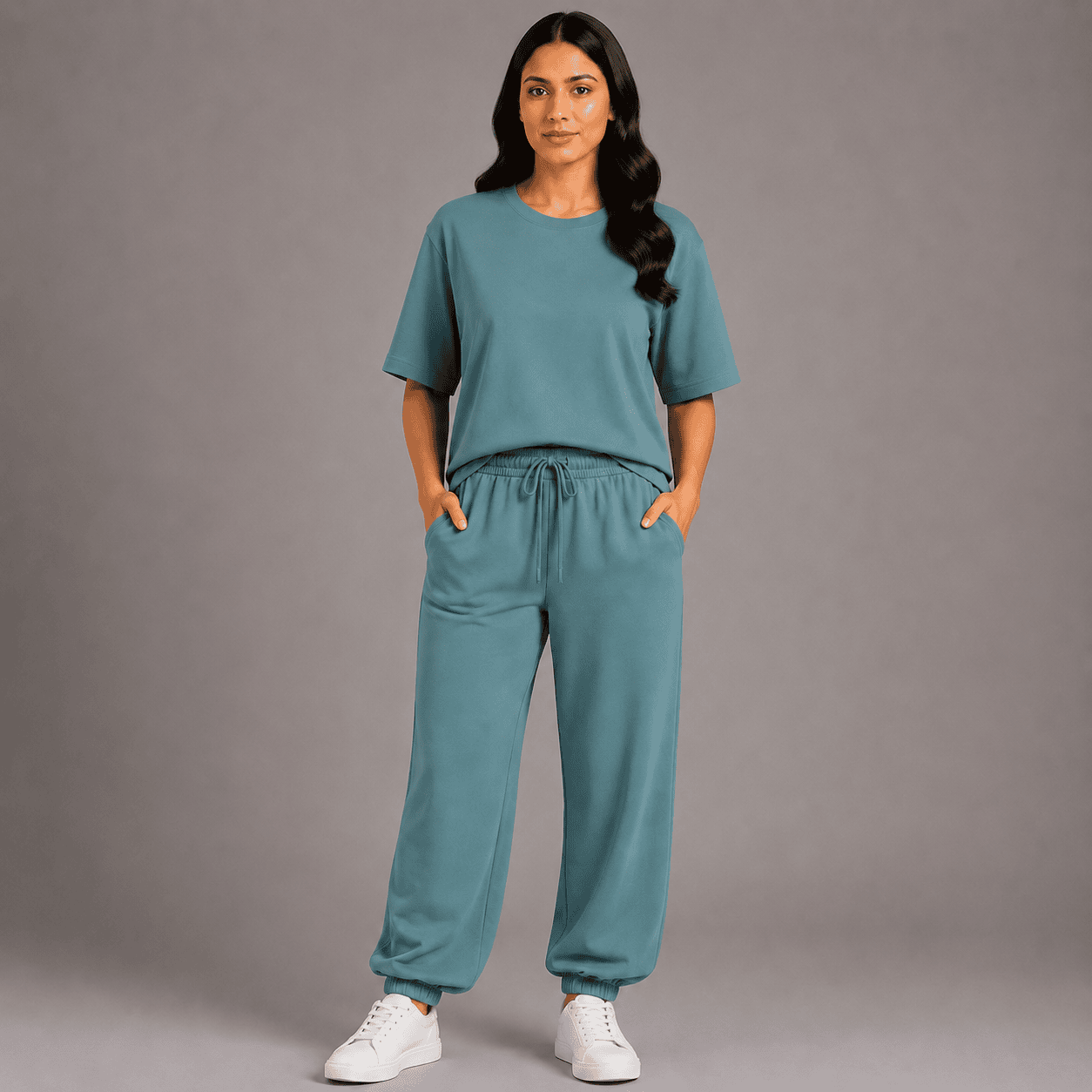 Ribbed Jogger (with pockets) Bottoms for Women - Image 7