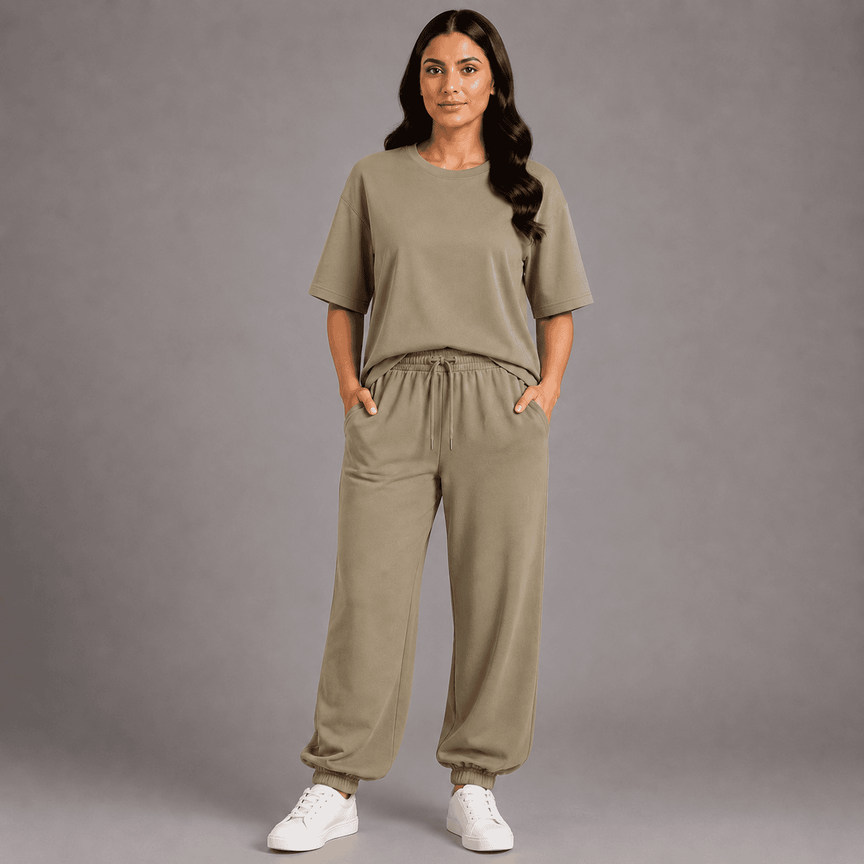Ribbed Jogger (with pockets) Bottoms for Women - Image 9