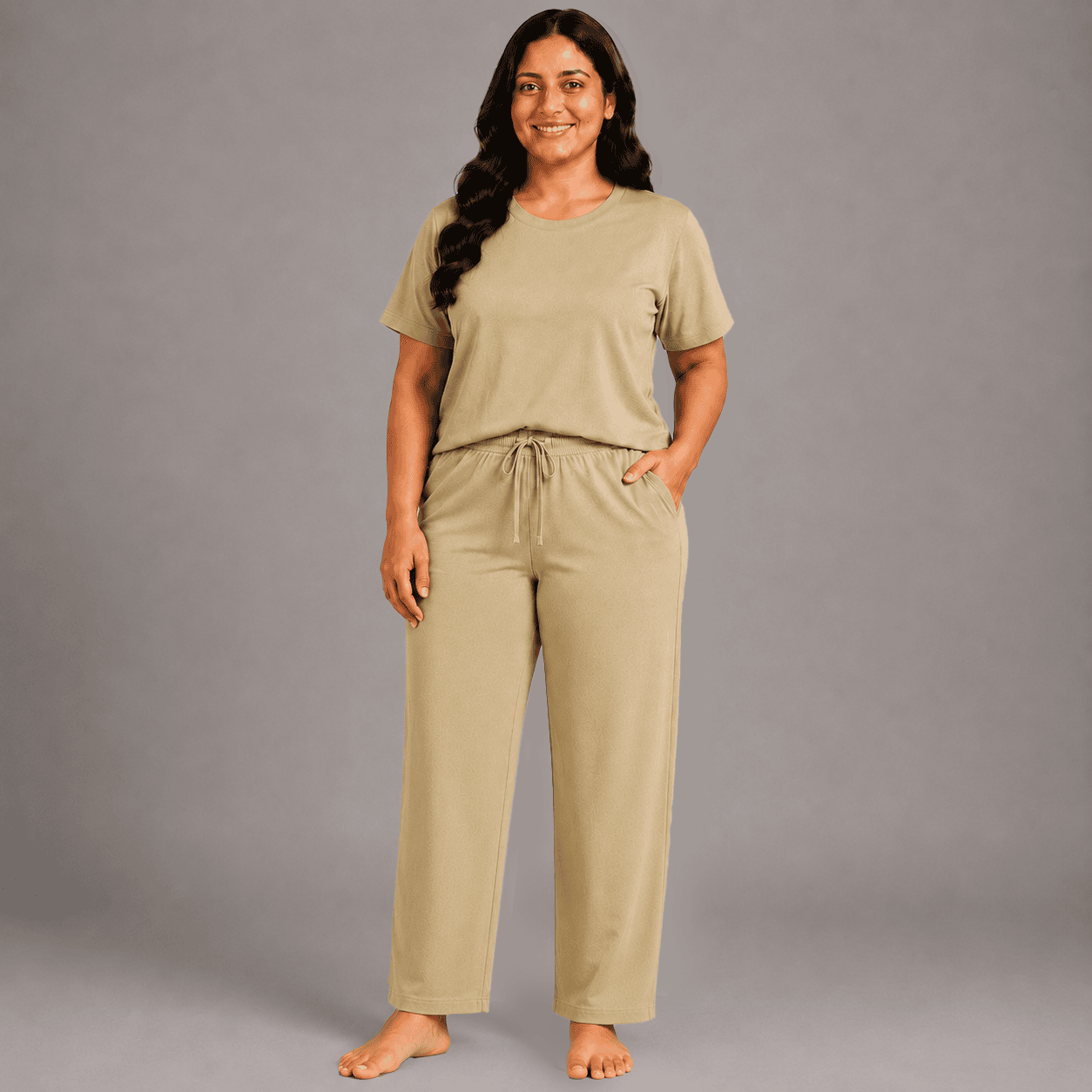 Ankle Length Straight (with pockets) Bottoms for Women - Image 10