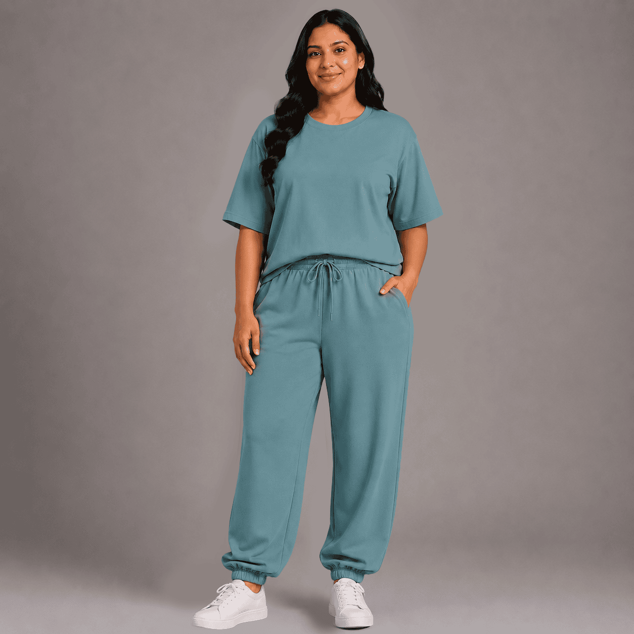 Ribbed Jogger (with pockets) Bottoms for Women - Image 8